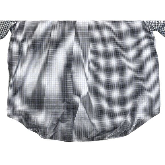 Ralph Lauren Classic Fit 2XB Blue Check Shirt Made in England Short Sleeve - Picture 16 of 16